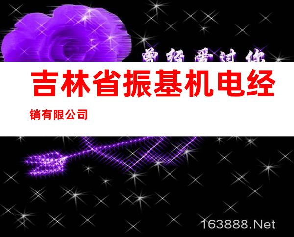吉林省振基机电经销有限公司